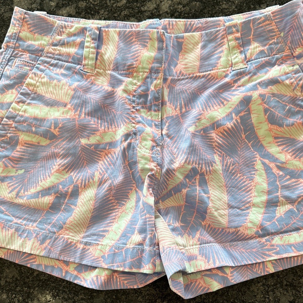 Vineyard Vines Pastel Palm Print Women's Shorts